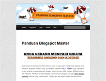 Tablet Screenshot of blogspotmaster.com